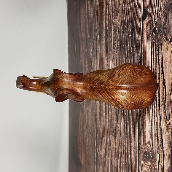 Vintage Carved Wood elephant - Picture 6 of 16